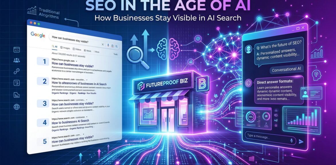 feature of search in the Age of AI- how businesses stay visible in AI search